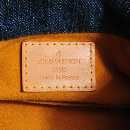Louis Vuitton Denim Pleaty Blue 6 of 7