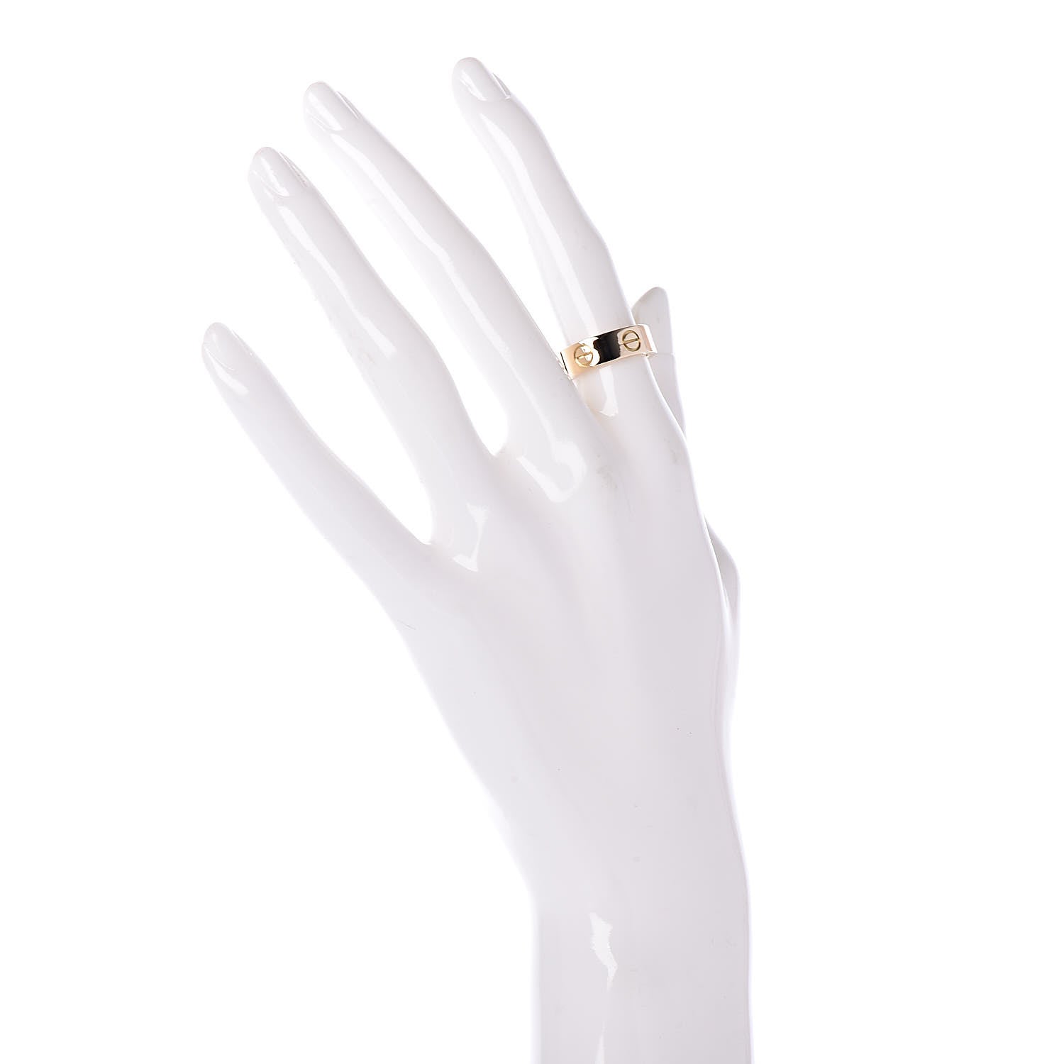 Cartier 18K Yellow Gold 5.5mm LOVE Ring 49 4.75 2 of 4