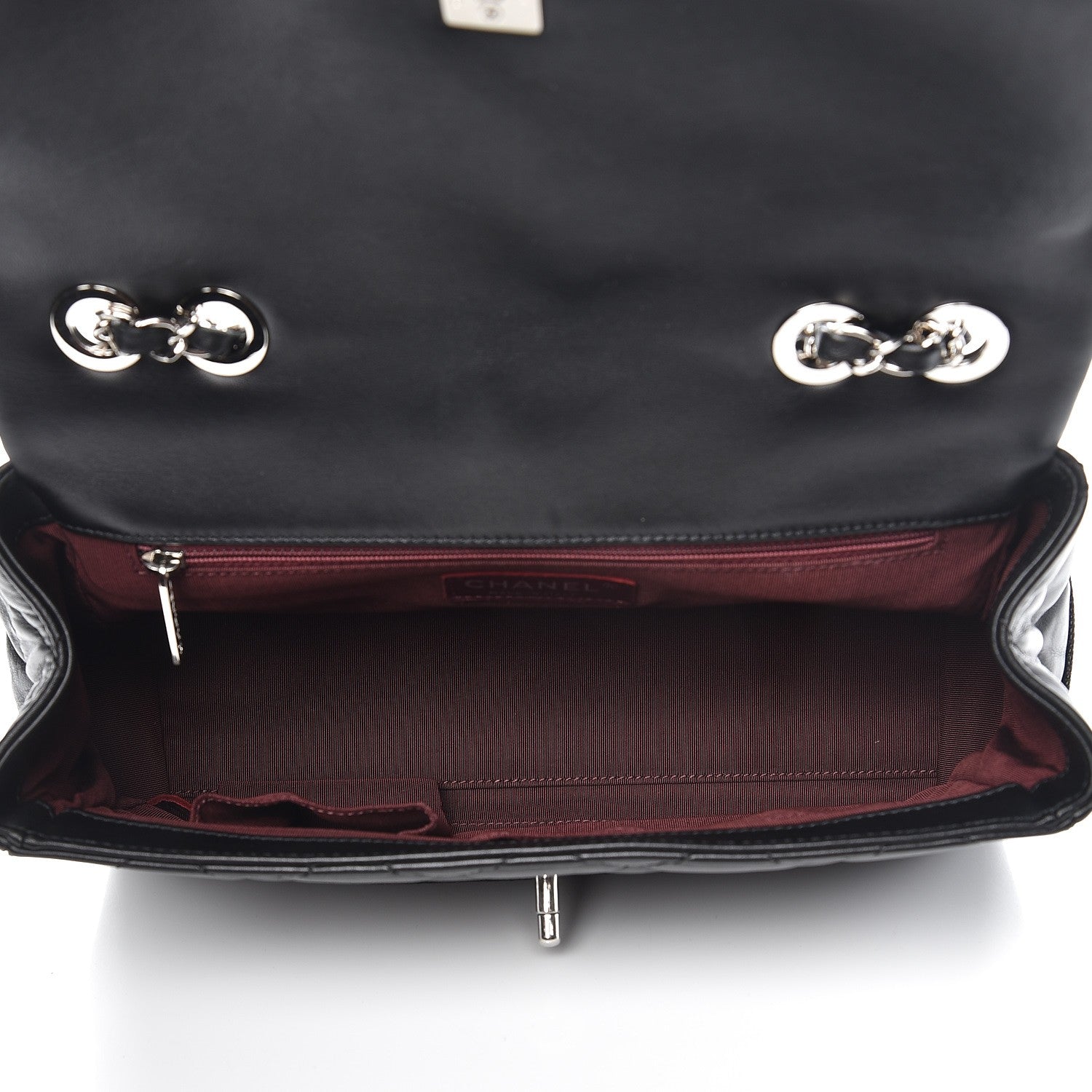 Chanel Caviar Lambskin Quilted Bi Coco Flap Black 5 of 8