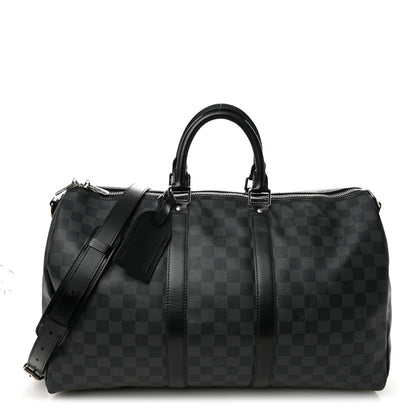 Louis Vuitton Damier Graphite Keepall Bandouliere 45 1 of 9