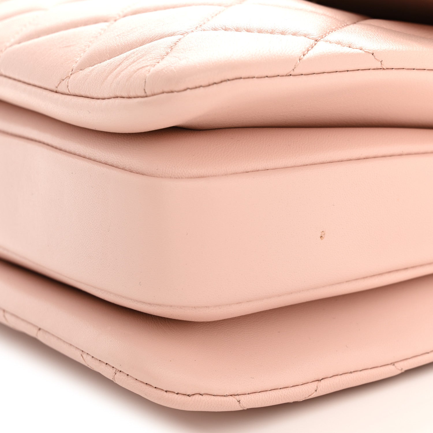 Chanel Lambskin Quilted Small Trendy CC Dual Handle Flap Bag Light Beige Light Pink 13 of 14