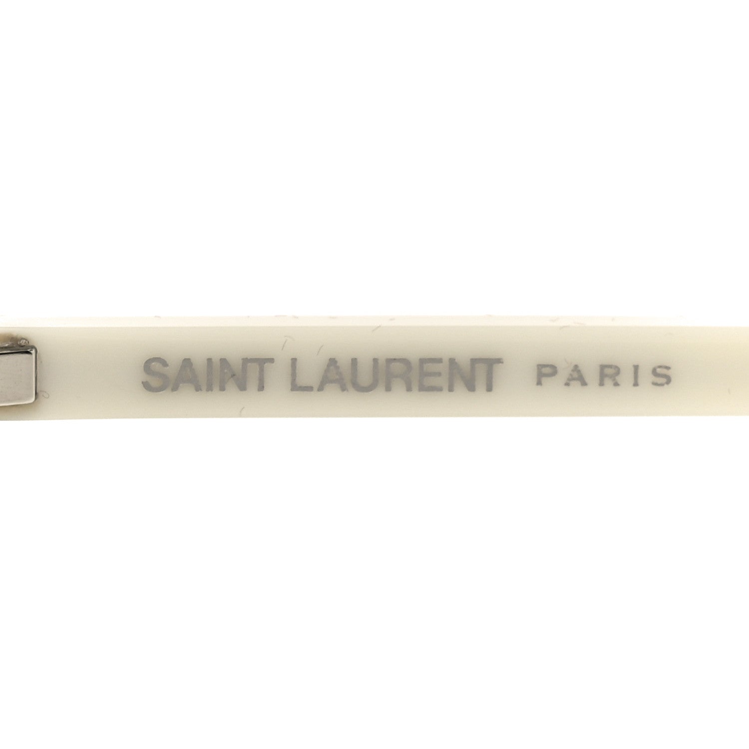 Saint Laurent Acetate Cat Eye Mica Thin SL 737 Sunglasses Ivory 7 of 7