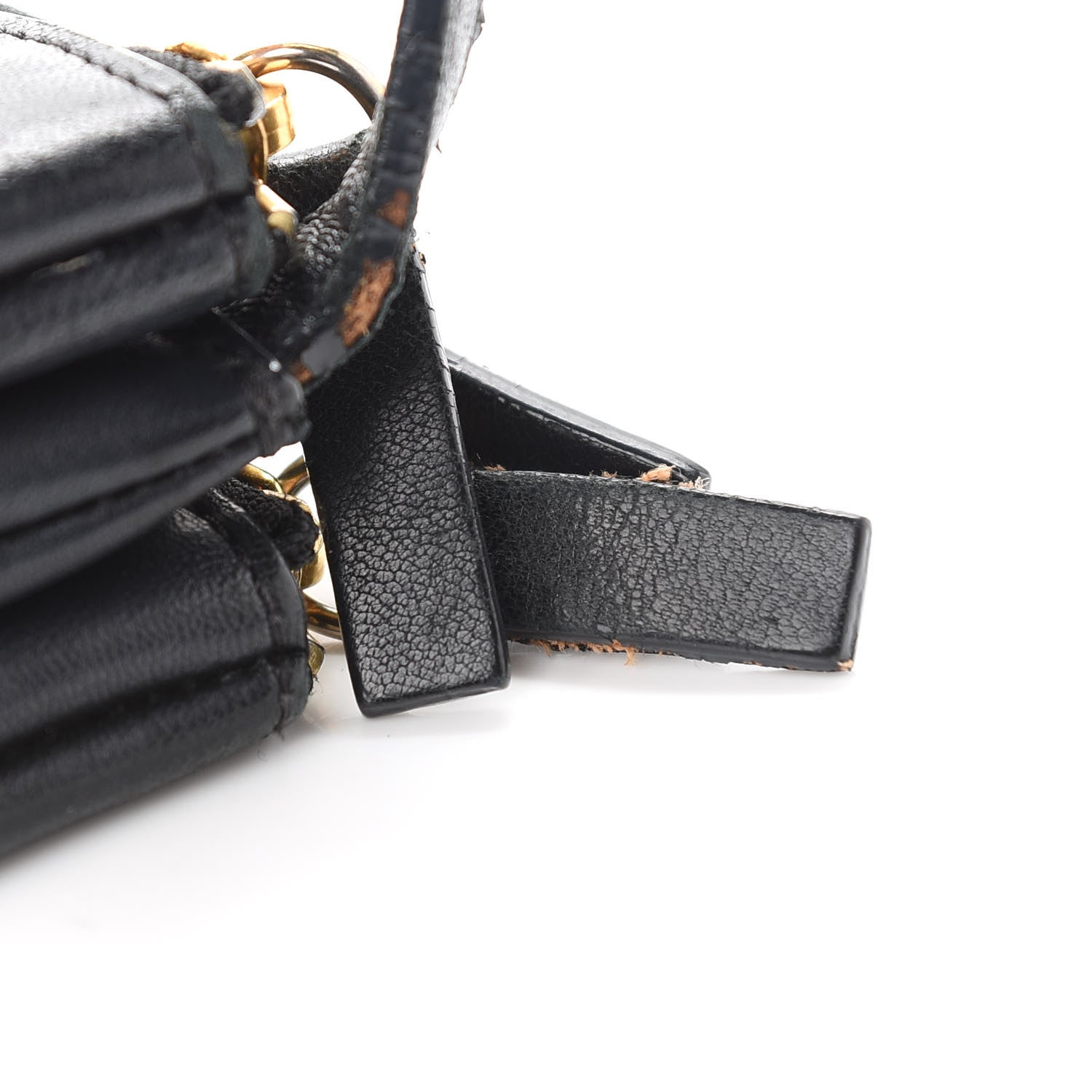 Celine Lambskin Large Trio Crossbody Bag Black 13 of 14