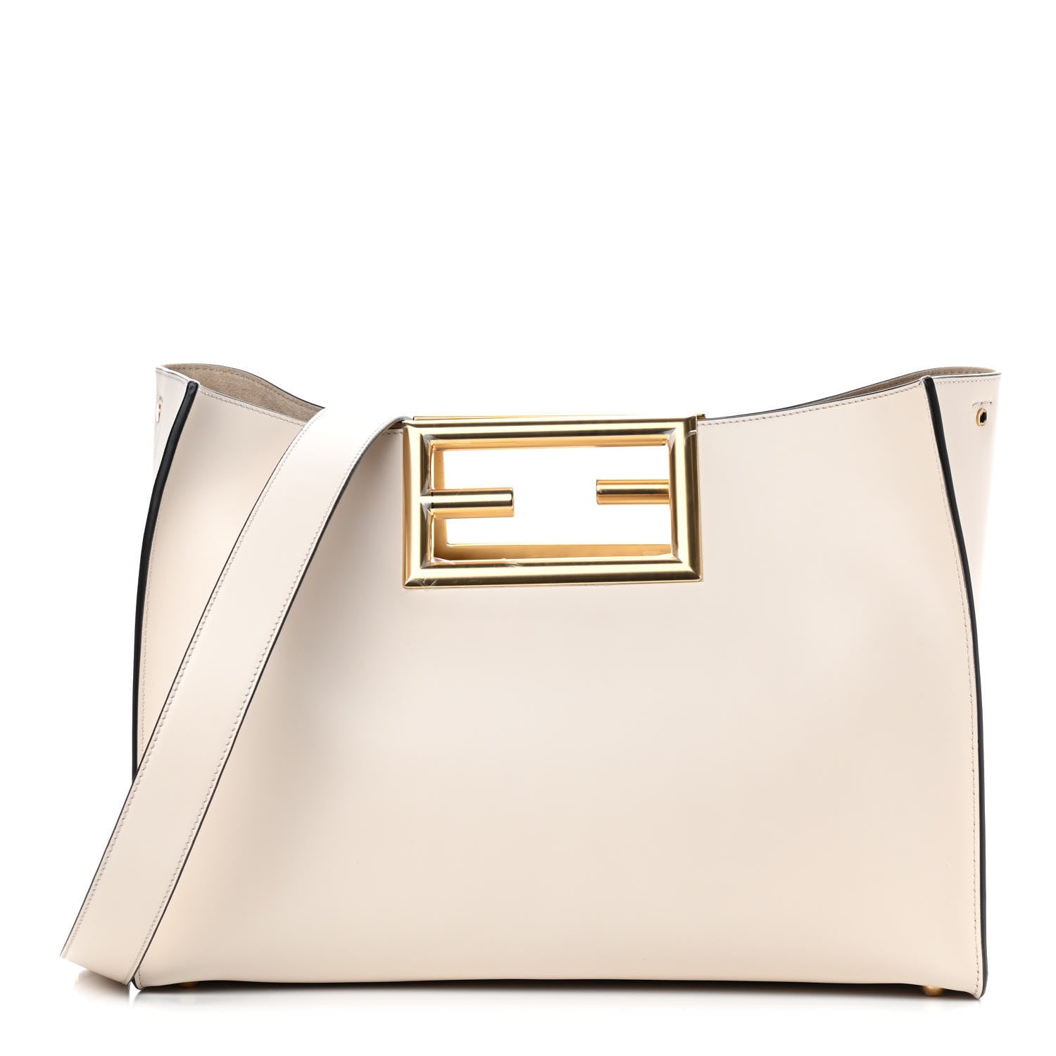 Fendi Vitello King Medium Fendi Way Tote Camelia 1 of 8