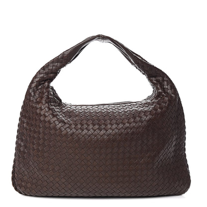 Bottega Veneta Nappa Intrecciato Large Veneta Hobo Ebano 1 of 10