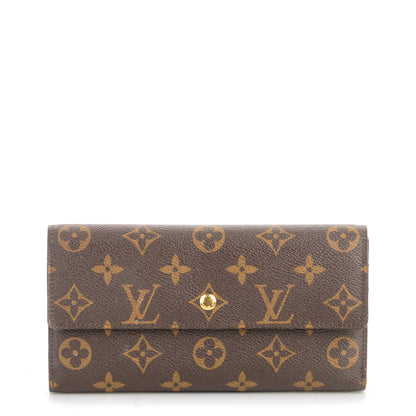 Louis Vuitton Monogram Porte Tresor International Wallet 1 of 8