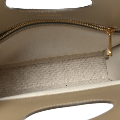 Burberry Canvas Calfskin Horseferry Print Mini Pocket Bag Ecru 5 of 12