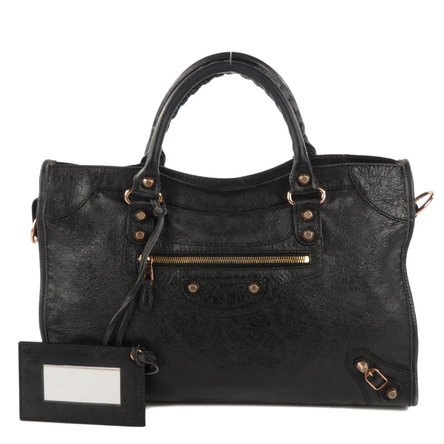 Balenciaga Agneau Giant 12 Rose Gold Hardware City Black 1 of 15