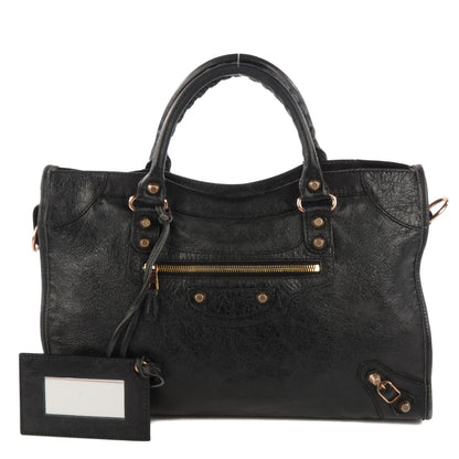 Balenciaga Agneau Giant 12 Rose Gold Hardware City Black 1 of 15