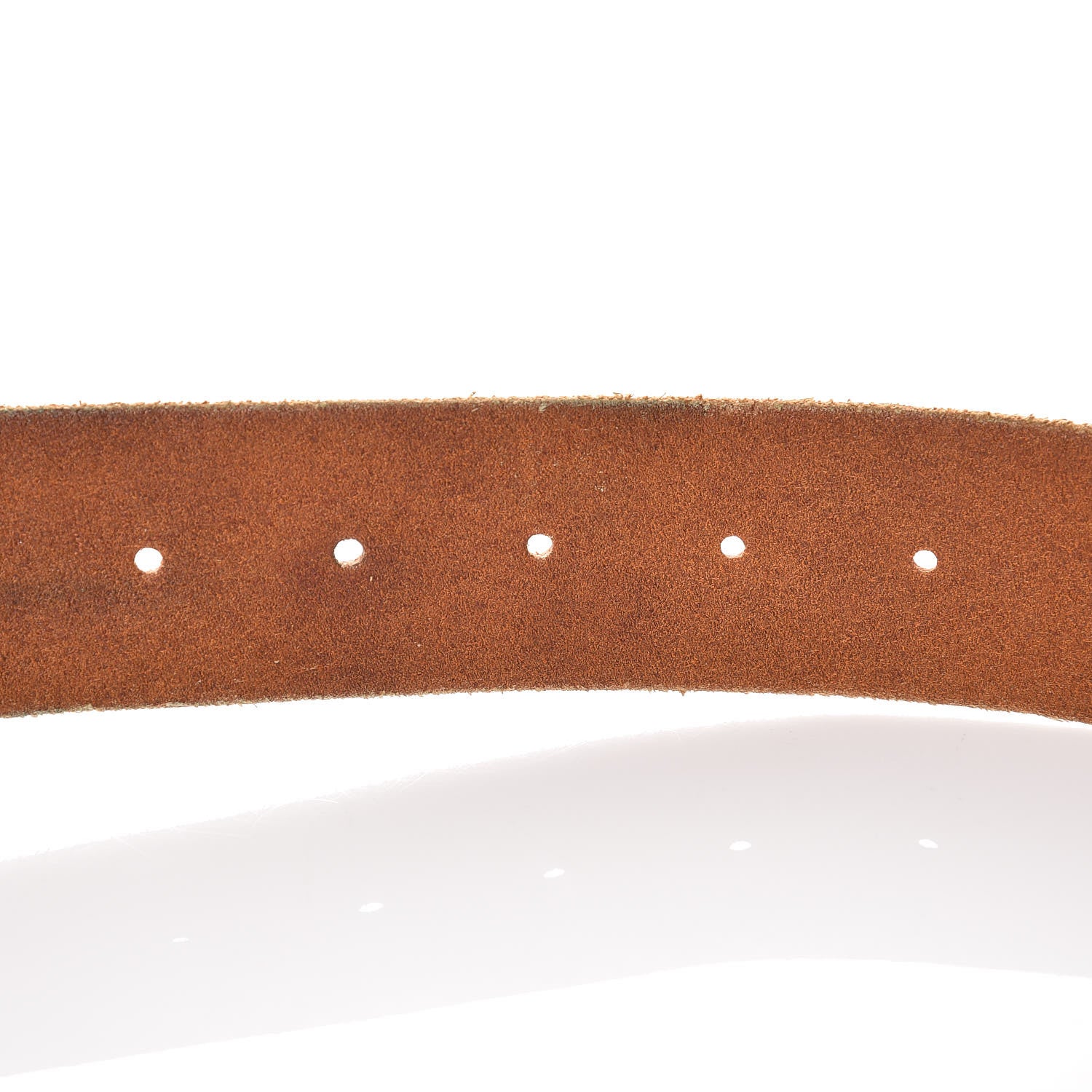 Gucci Faded Calfskin Double G 40mm Belt 85 34 Cuir 6 of 9