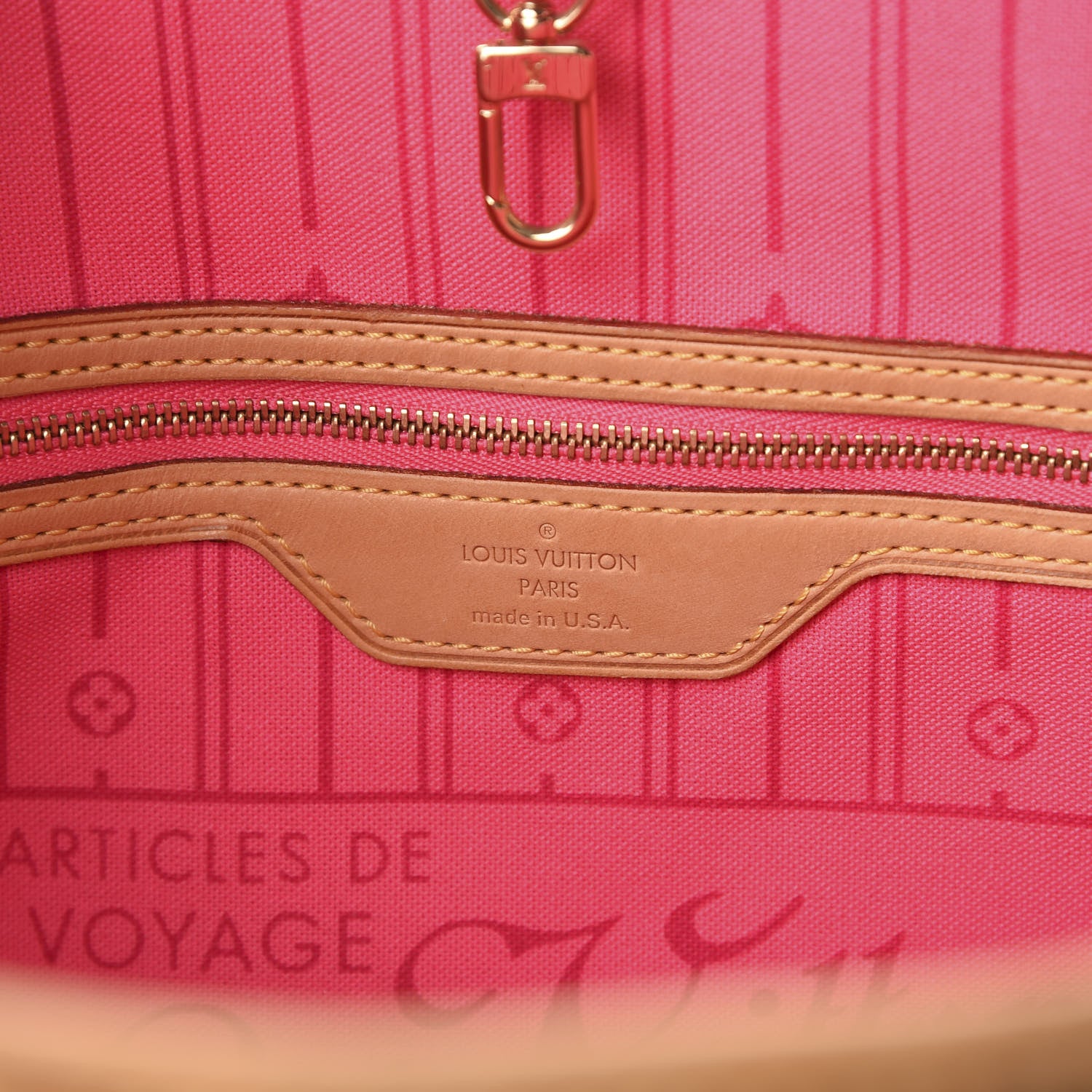 Louis Vuitton Monogram Roses Neverfull MM 5 of 14