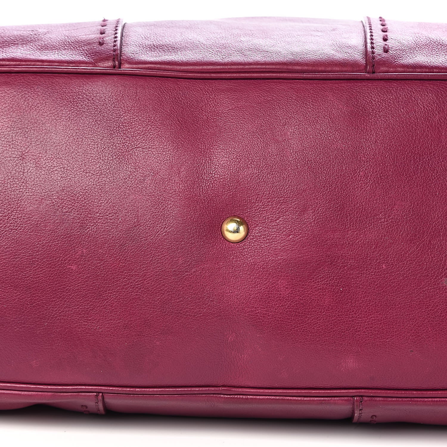 Saint Laurent Calfskin Oversized Muse Black Cherry 16 of 18