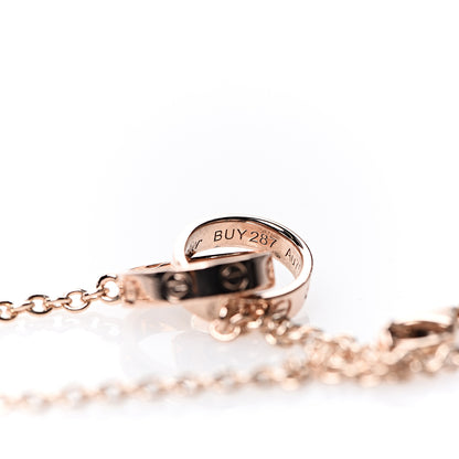 Cartier 18K Pink Gold Interlocking LOVE Bracelet 4 of 7
