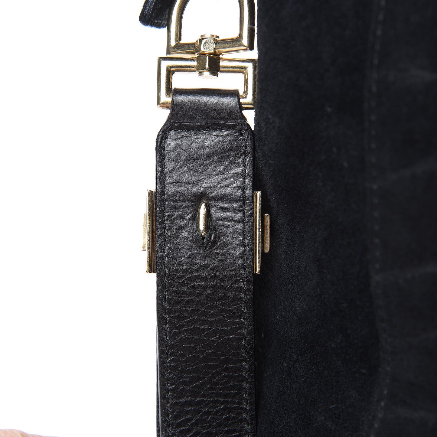 Suede Medium Antigona Black