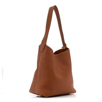 Louis Vuitton Grained Calfskin Low Key Hobo PM Cognac 4 of 10