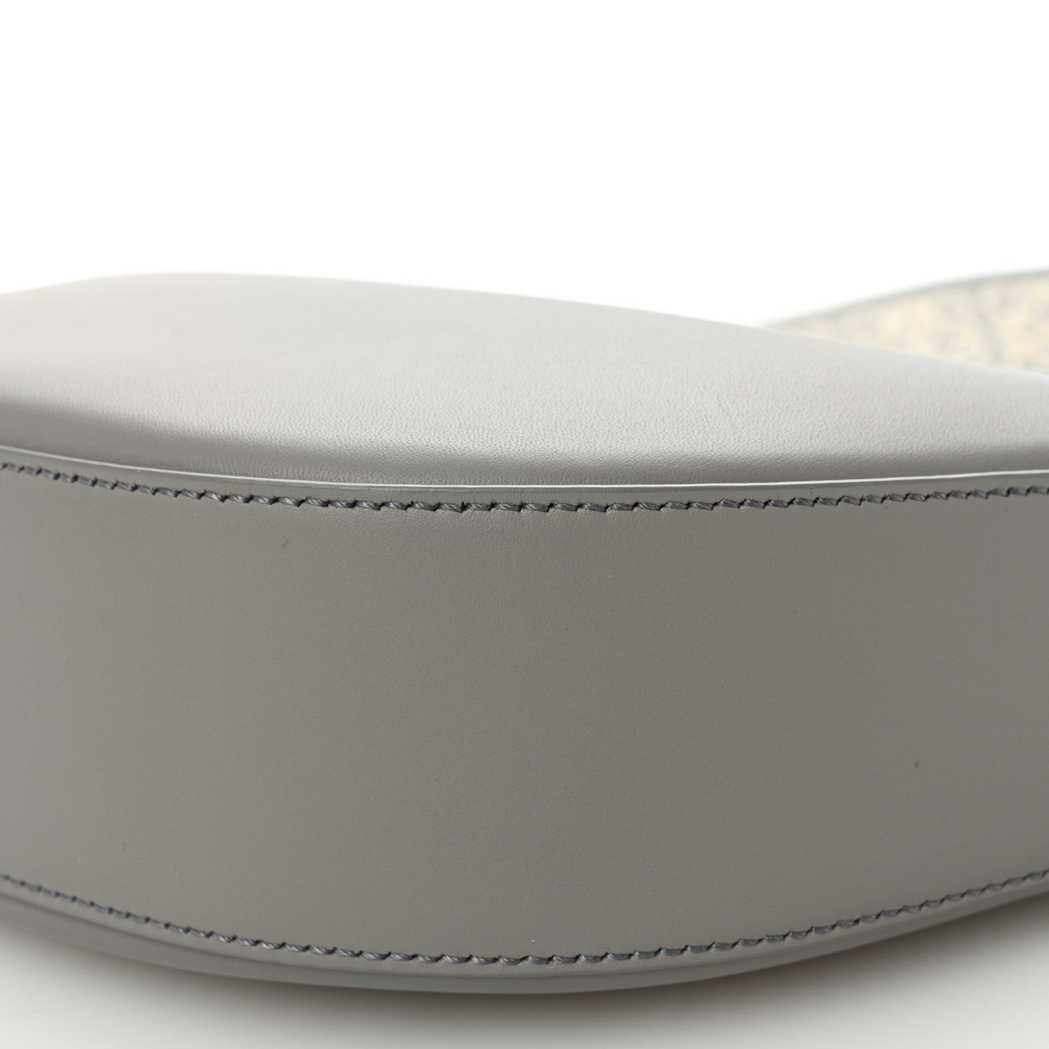 Loewe Satin Calfskin Jacquard Small Luna Bag Pearl Grey 10 of 11