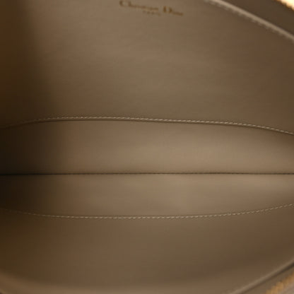 Christian Dior Metallic Lambskin Cannage Large Caro Daily Pouch Gold 4 of 6