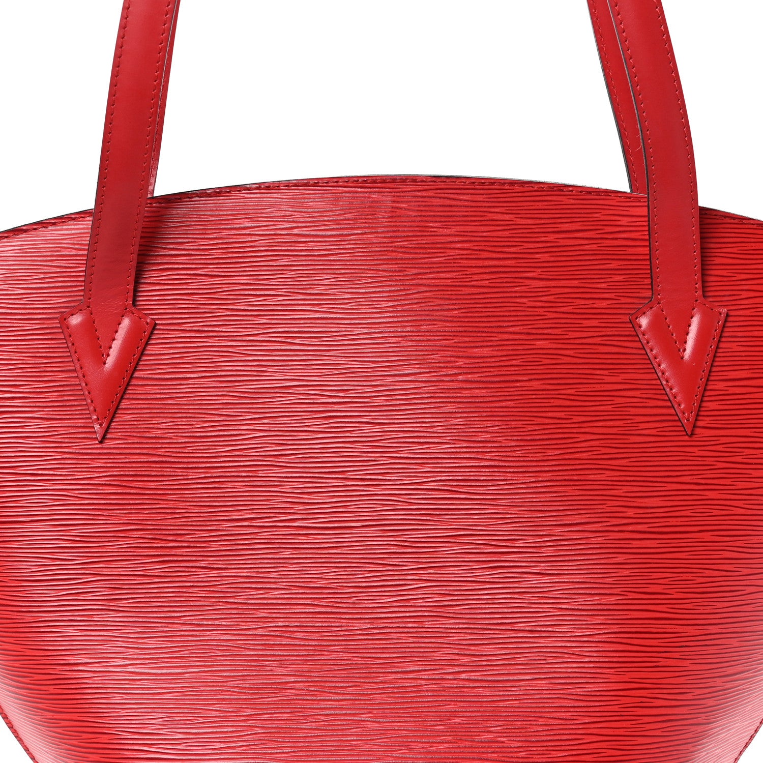 Louis Vuitton Epi Saint Jacques GM Castillan Red 8 of 14