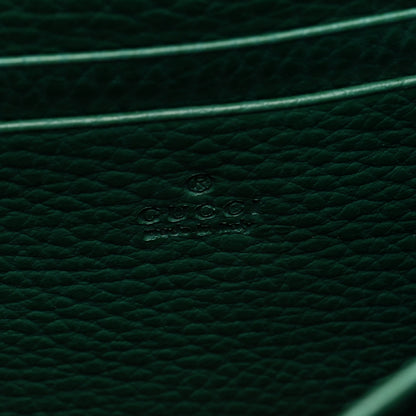 Gucci Calfskin Mini Dionysus Chain Wallet Emerald 6 of 9