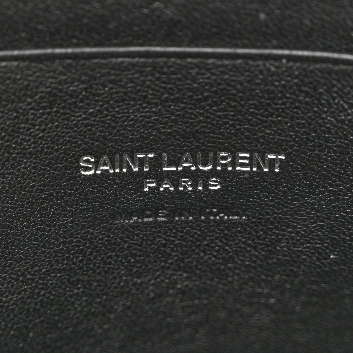 Saint Laurent Grain De Poudre Matelasse Monogram Mini Lou Camera Bag Asphalt 6 of 10