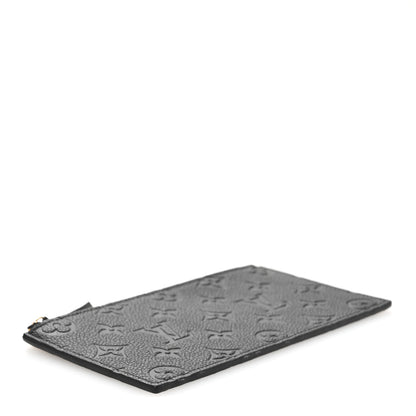 Louis Vuitton Empreinte Felicie Chain Wallet Zippered Insert Black 4 of 7