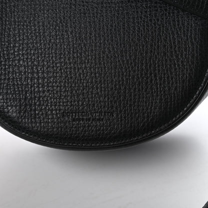 Bottega Veneta Palmellato Calfskin Rounded Belt Bag Black 8 of 9
