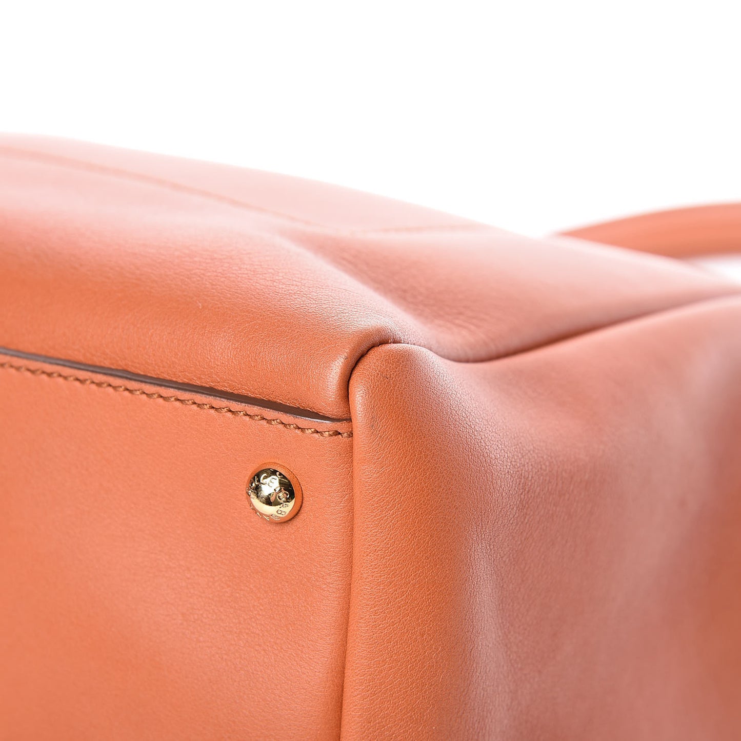 Vitello Classic Shopping Tote Mattone