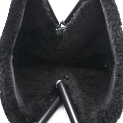 Bottega Veneta Shearling Reversible Tote Black 6 of 18