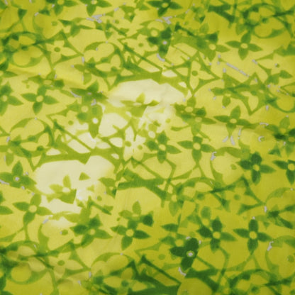 Louis Vuitton Silk Monogram Fleur Scarf Green 3 of 6