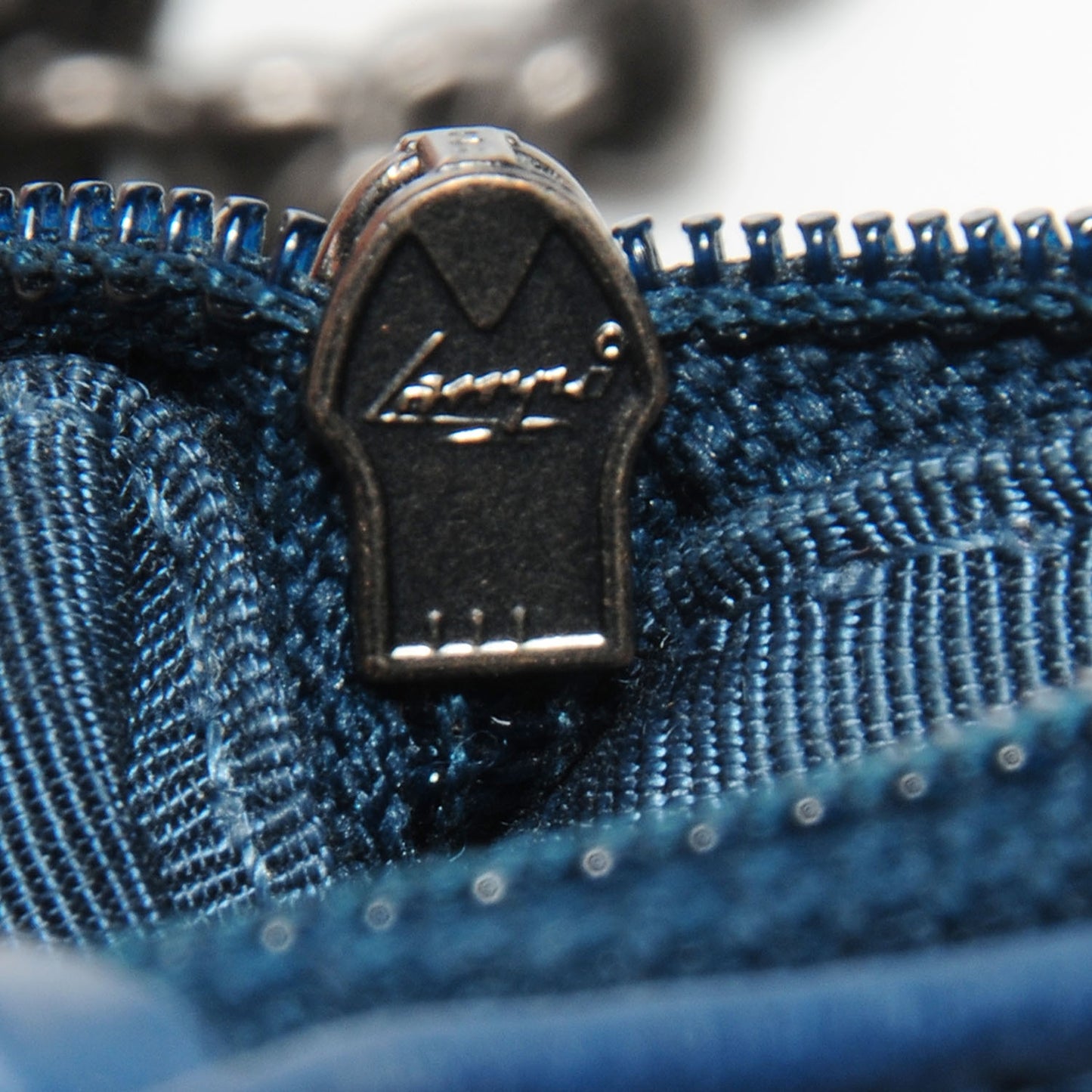 Calfskin Small Boy Reverso Flap Dark Blue
