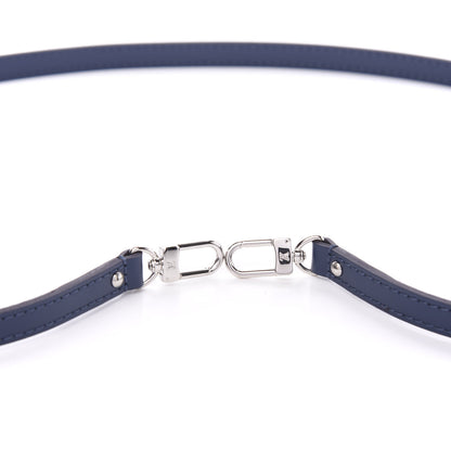 Louis Vuitton Calfskin Alma BB Shoulder Strap Indigo 3 of 3