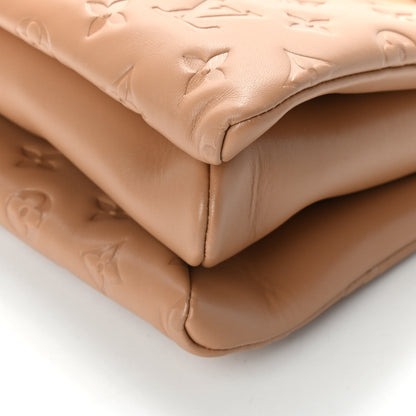 Louis Vuitton Lambskin Embossed Monogram Coussin PM Camel 10 of 10