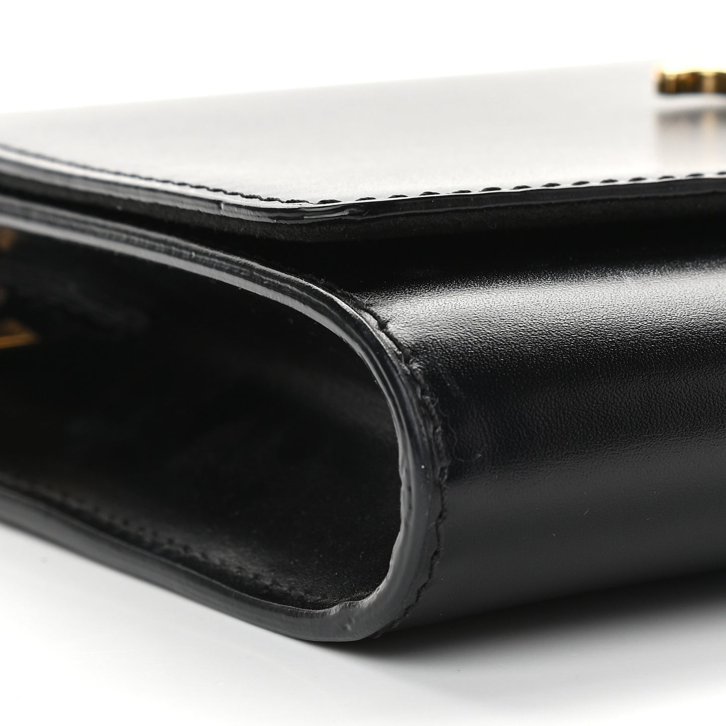 Calfskin Chain Louise MM Black