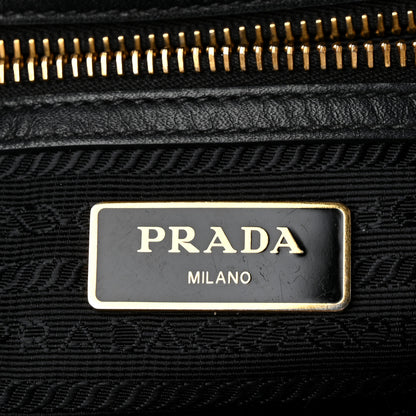 Prada Tessuto Nylon Soft Calf Camera Bag Black 5 of 9