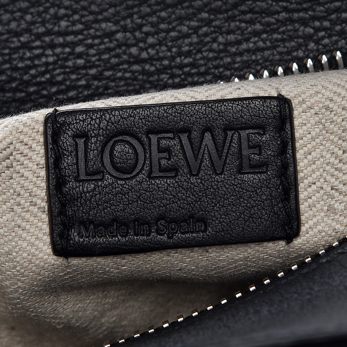 Calfskin Puzzle Bag Black