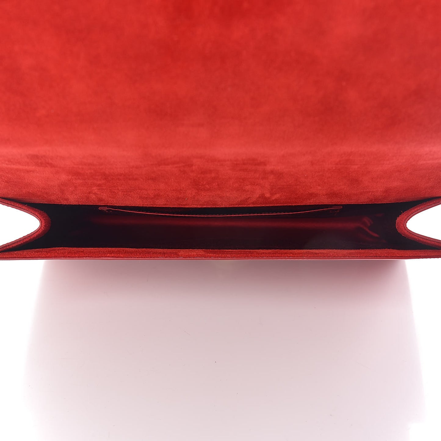 Patent Monogram Large Belle De Jour Clutch Red