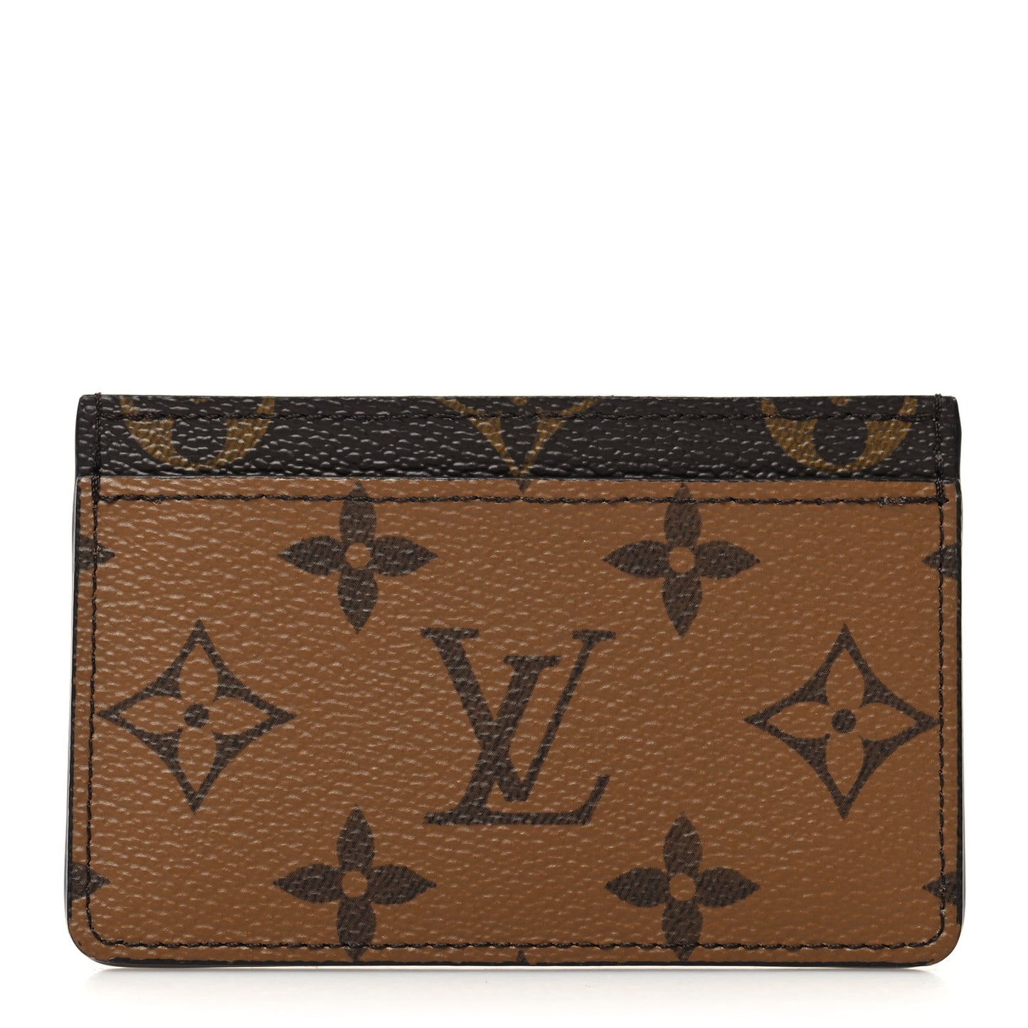 Reverse Monogram Card Holder