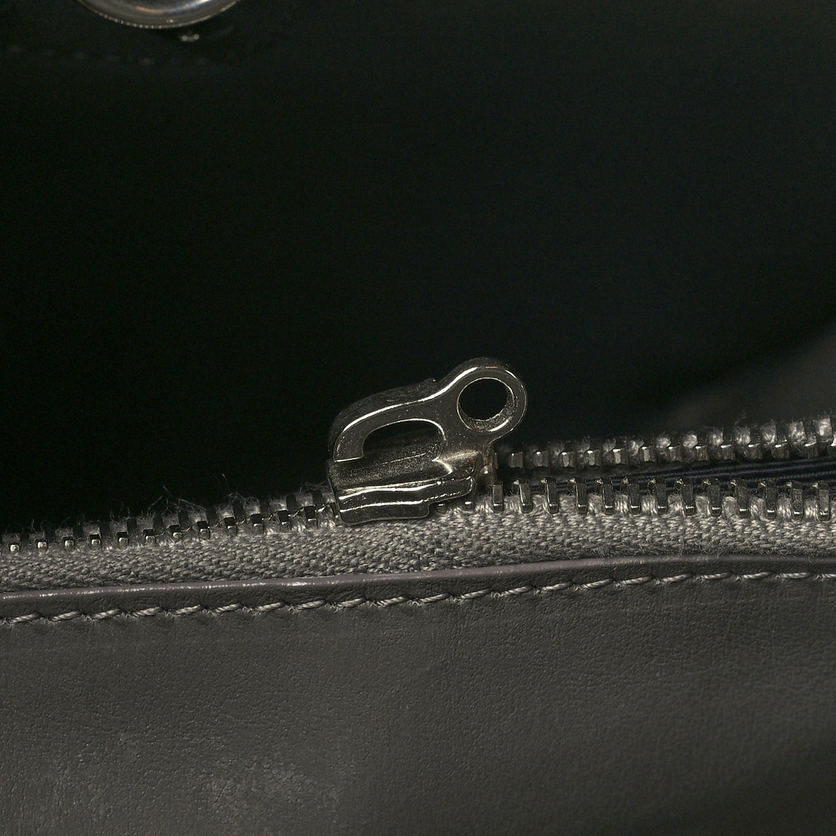 Saint Laurent Grained Calfskin Small Sac De Jour Fog 10 of 10