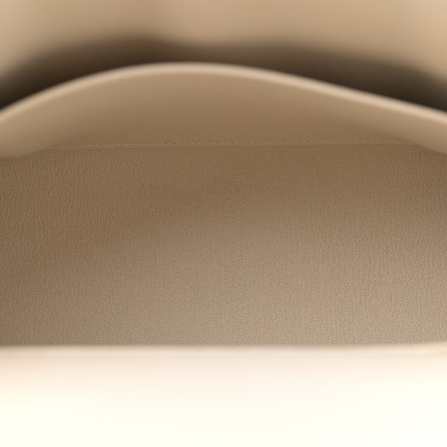 Hermes Epsom Kelly Sellier 25 Craie 5 of 11