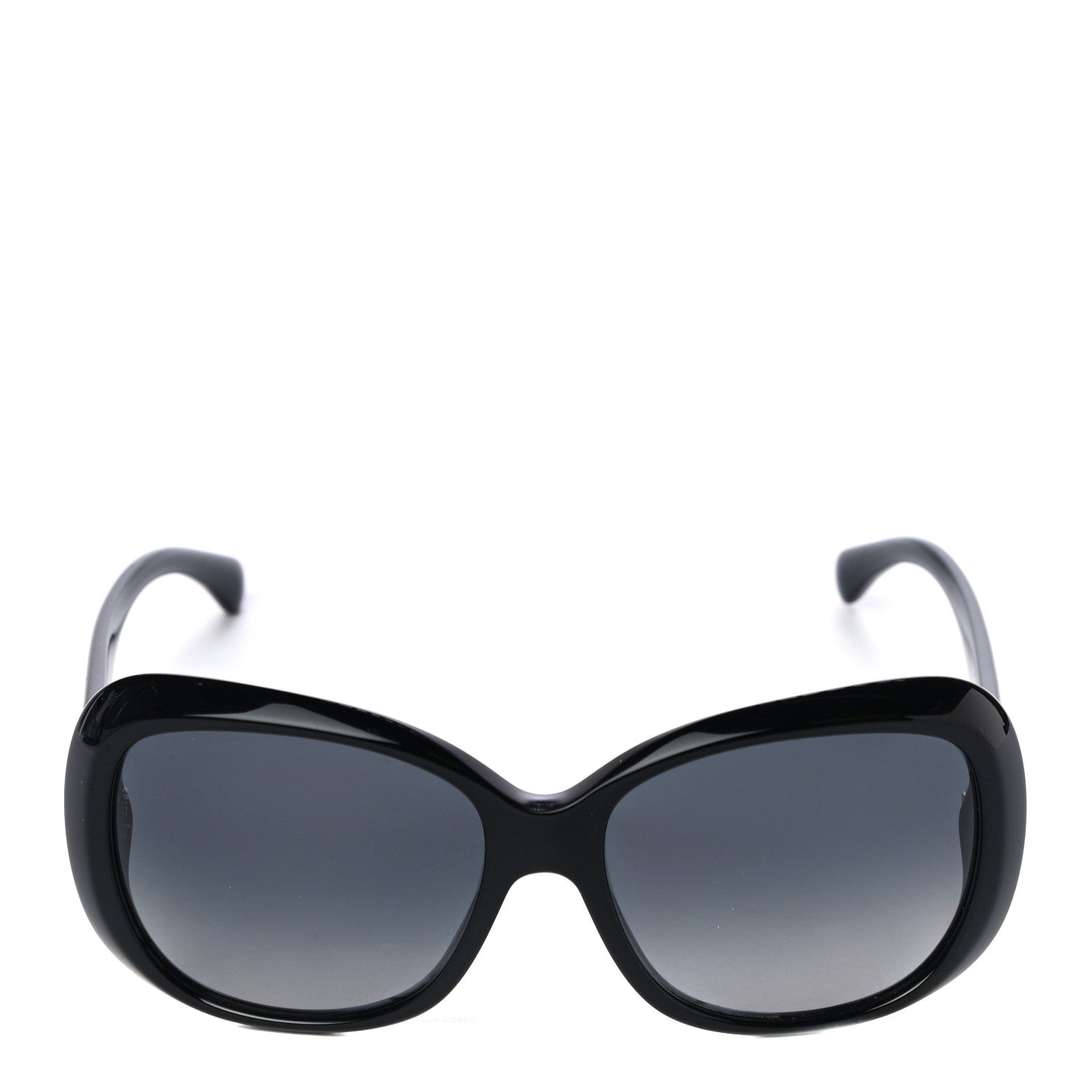 Chanel Acetate Polarized CC Camellia Sunglasses 5248 Black 4 of 7