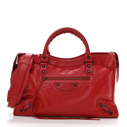Balenciaga Agneau Classic Hardware City Rouge Lipstick 2 of 13