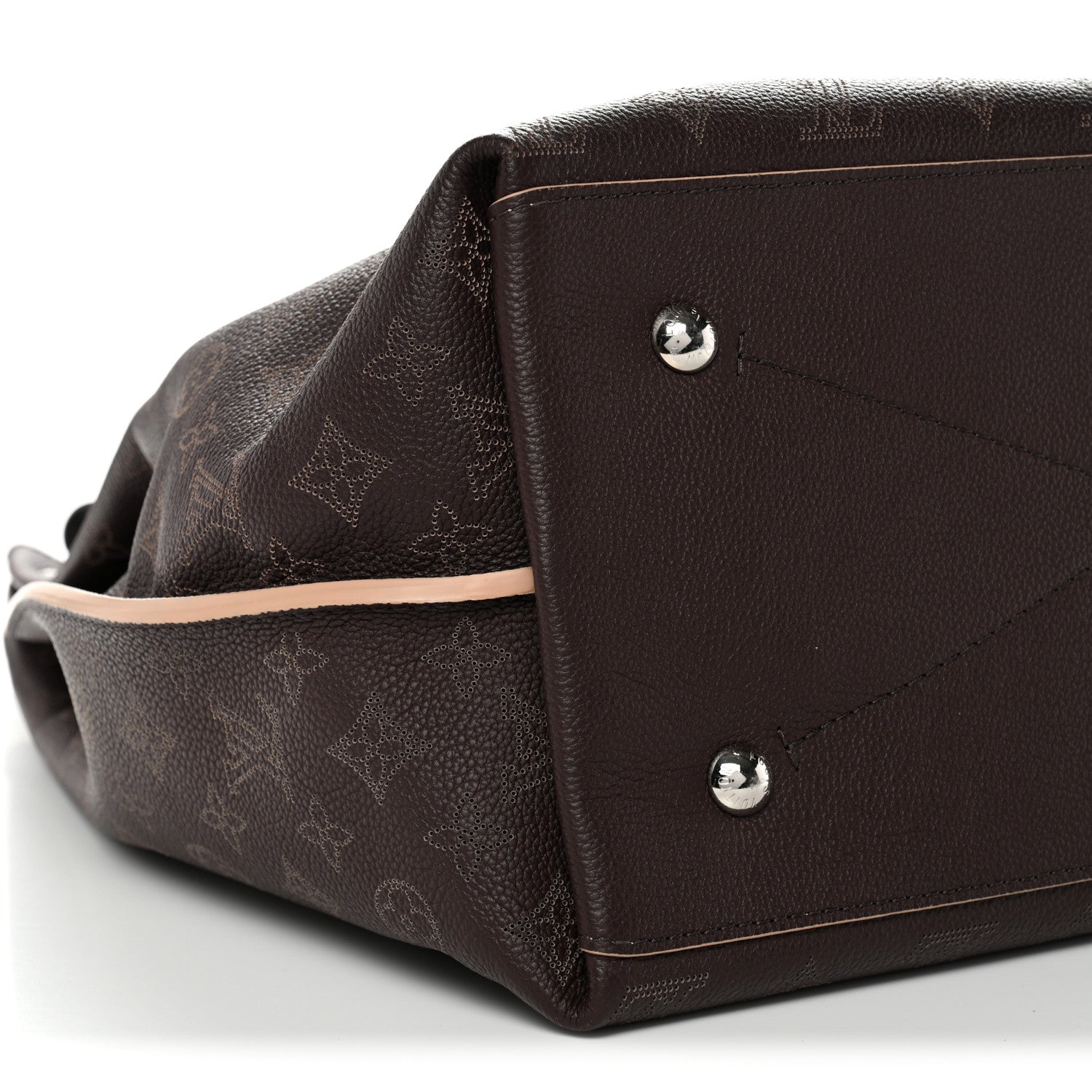 Louis Vuitton Mahina Carmel Hobo Chocolate 8 of 9