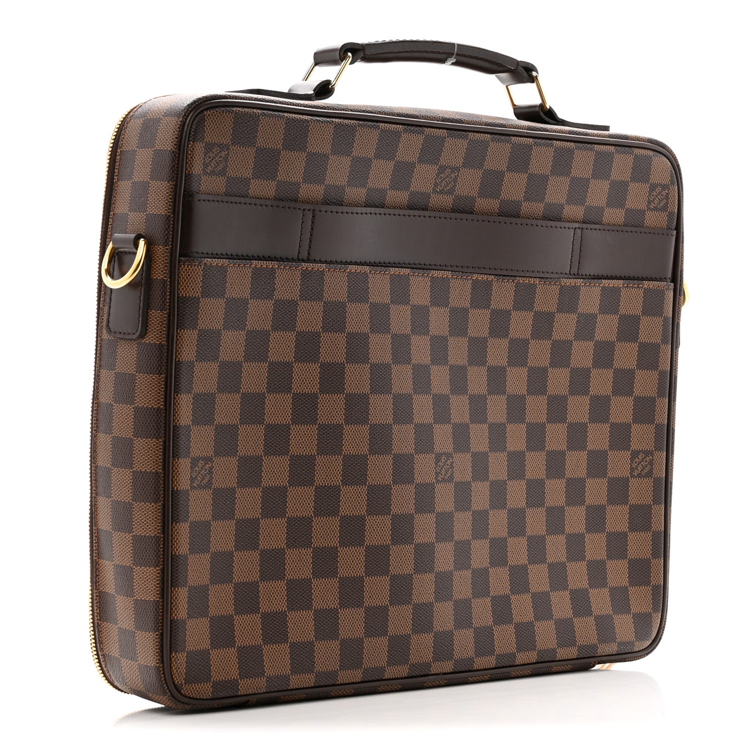 Louis Vuitton Damier Ebene Porte Ordinateur Sabana NM Computer Case 3 of 13