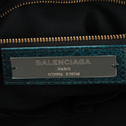 Balenciaga Agneau Classic Hardware City Vert Pinede 6 of 7