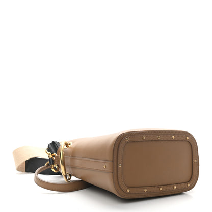 Chloe Smooth Calfskin Small Roy Bucket Bag Nut 4 of 9
