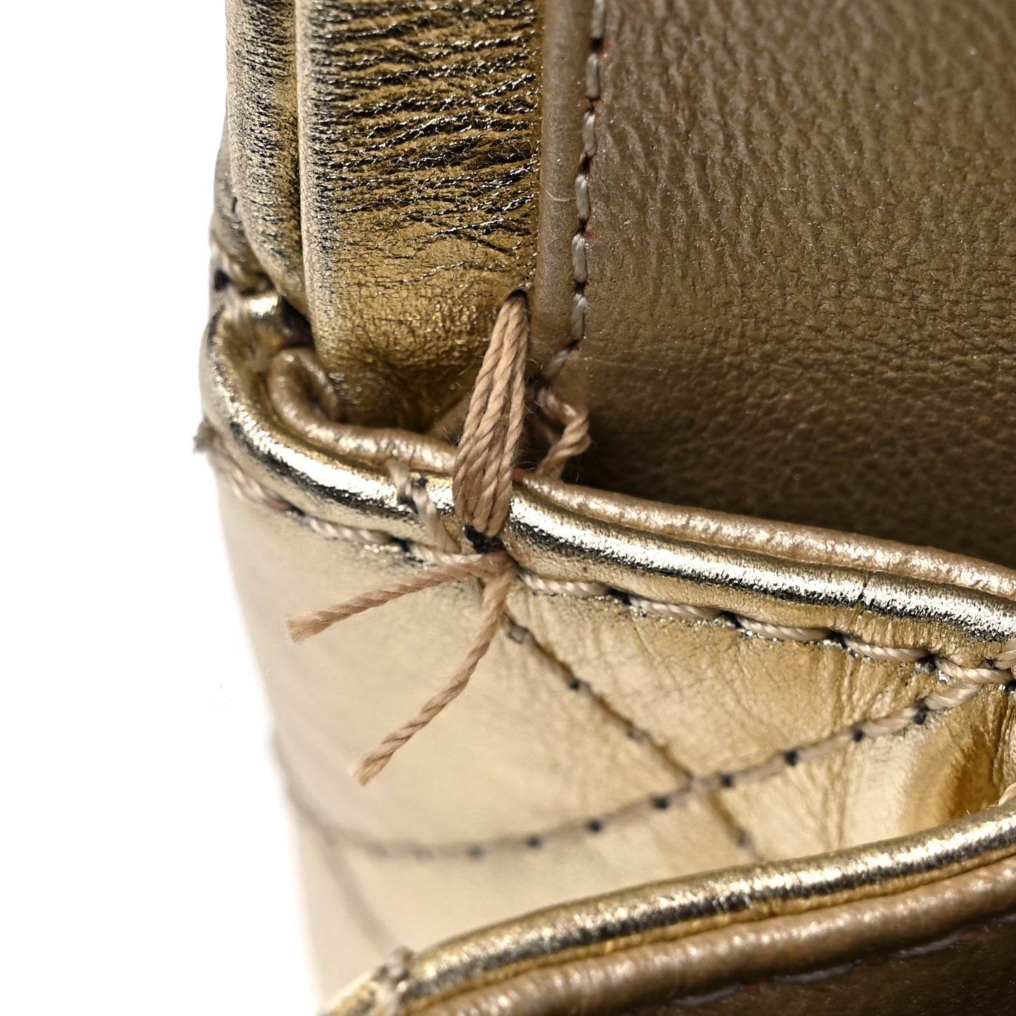 Metallic Aged Calfskin Quilted 2.55 Reissue 226 Flap Gold