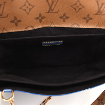Louis Vuitton Epi Reverse Monogram Pochette Metis Denim Light 5 of 10