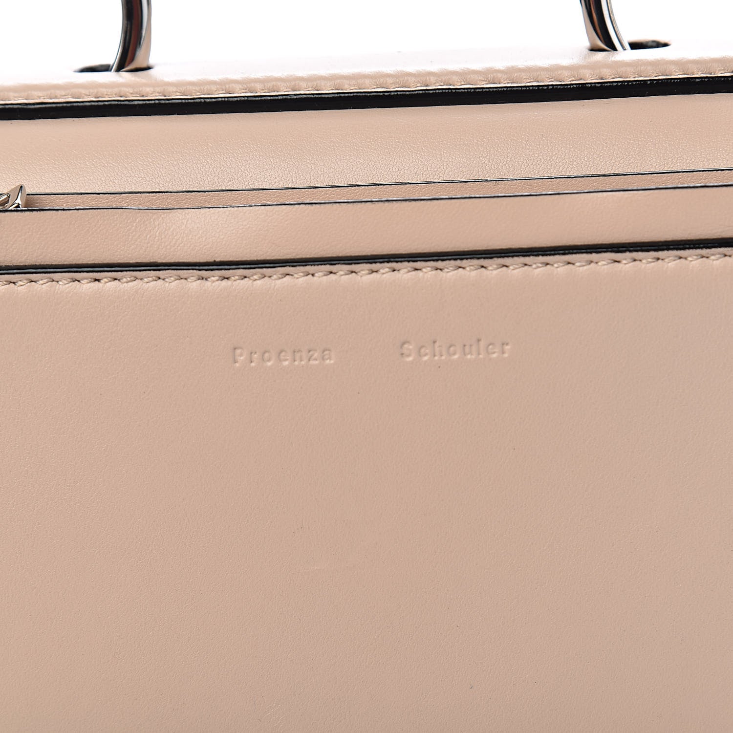 Proenza Schouler Calfskin Small Hava Top Handle Bag Sand 8 of 12