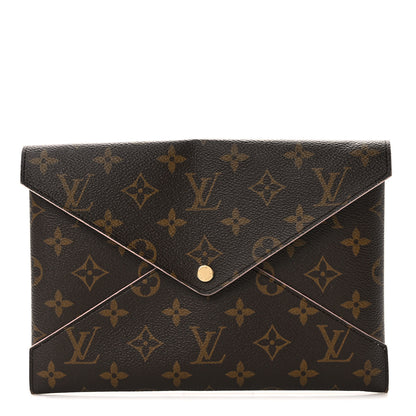 Louis Vuitton LOUIS VUITTON Monogram Large Kirigami Pochette Insert Rose Ballerine 1 of 6