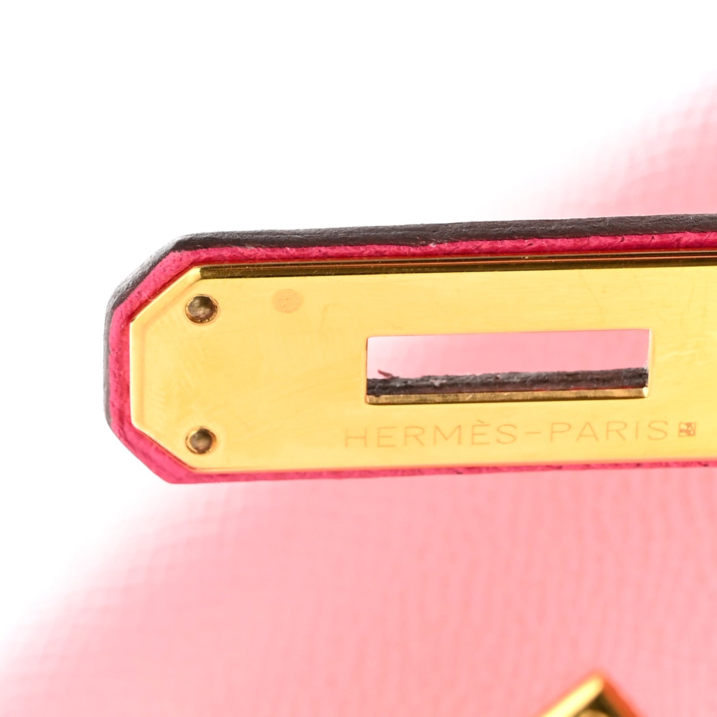 Epsom Bi-Color Horseshoe Kelly Sellier 28 Rose Confetti Rose Tyrien
